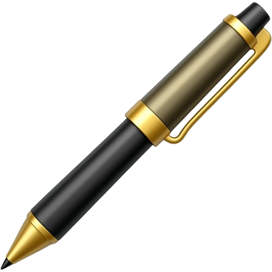 LAW MAKING PEN AND PAPER ONLY emoji