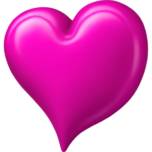Fuchsia heart   emoji
