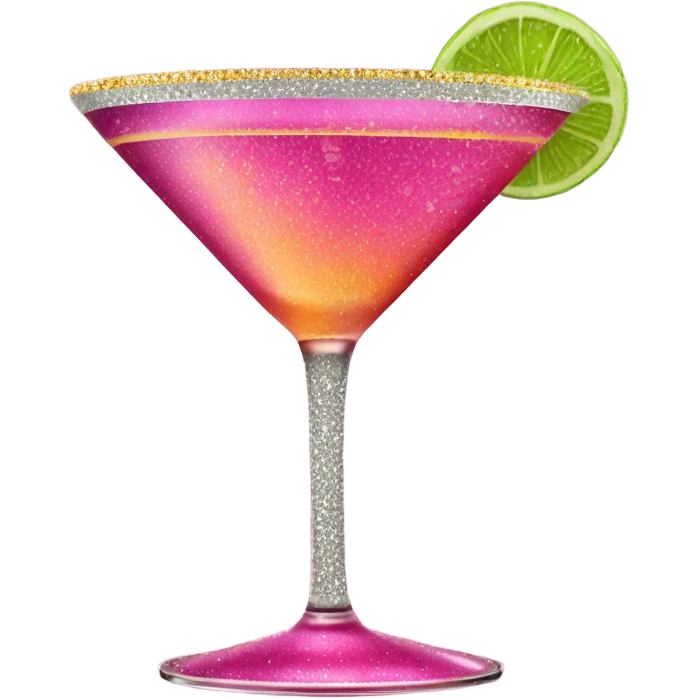 pink cosmopolitan drink emoji