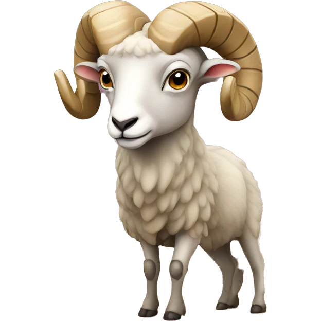 ram in the desert emoji