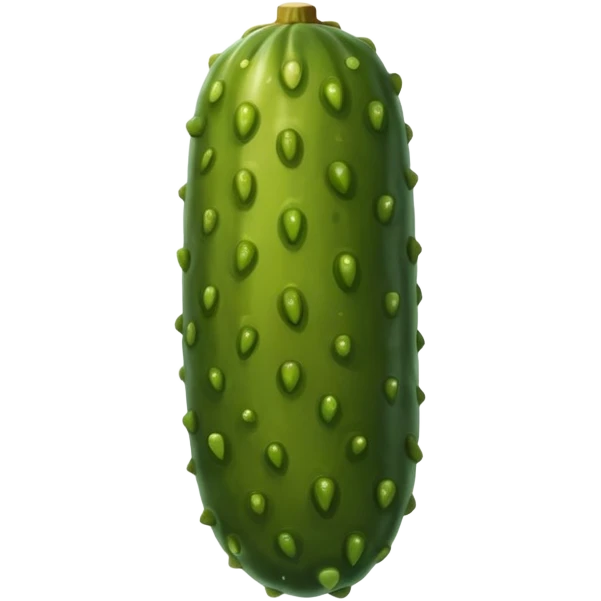 A big pickle  emoji