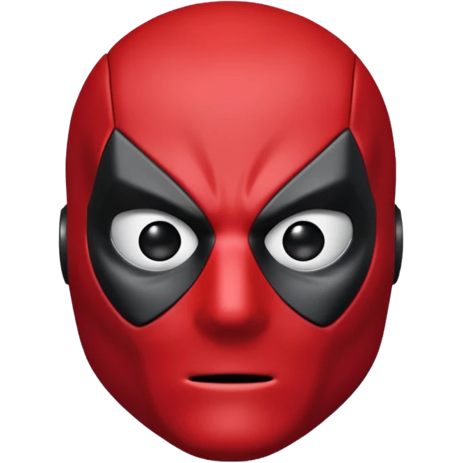 Deadpool solo la mascara como emoji  emoji