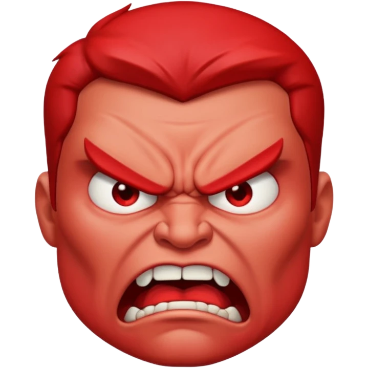 angry face emoji