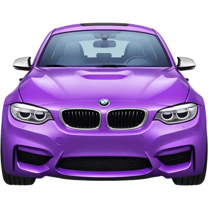 Bmw morado  emoji