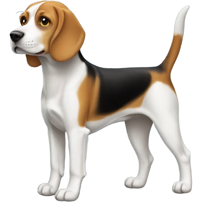 Beagle full body emoji