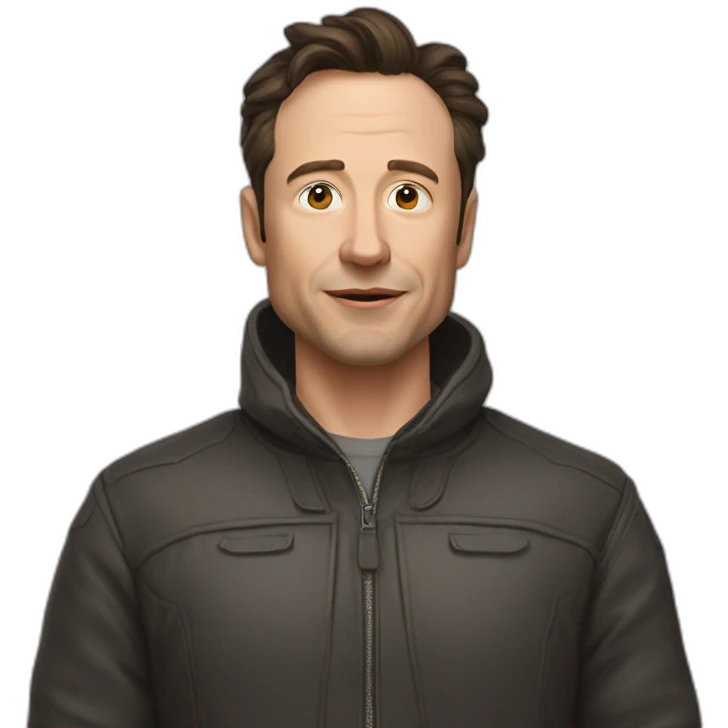 Musk content maléfique emoji