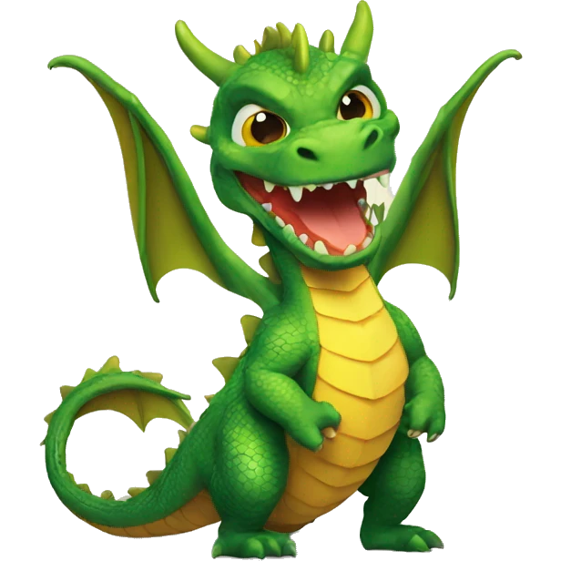 dragon goodzilla emoji
