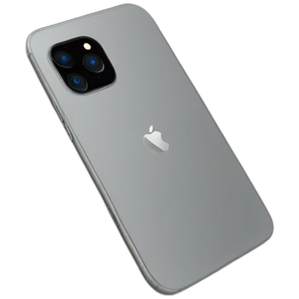 the phone appel iPhone the back black titan emoji