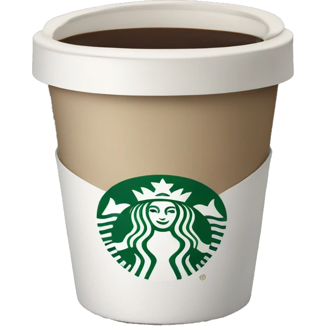 starbucks coffee cup emoji