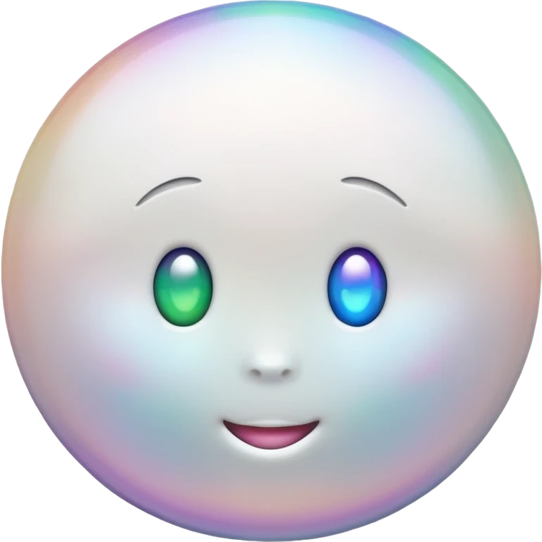 white pearl emoji