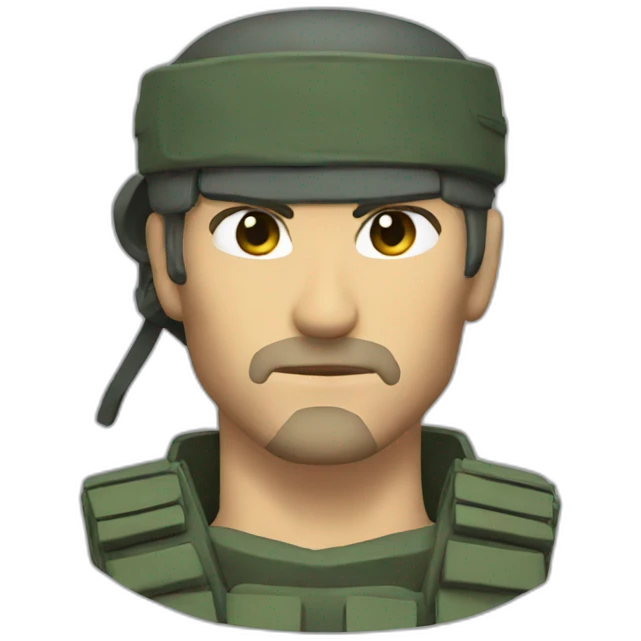 Solid Snake emoji