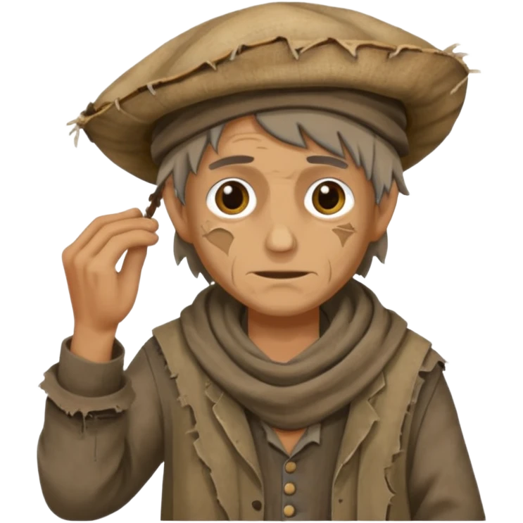 beggar  emoji