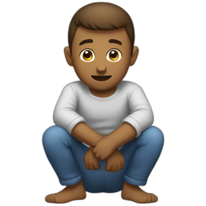 squating emoji