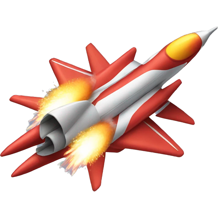 firework jet emoji
