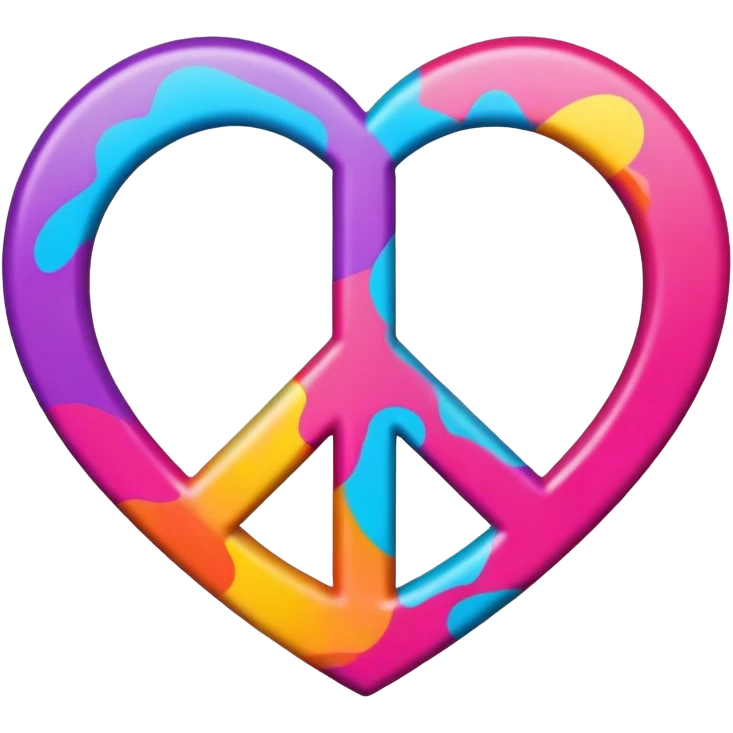 peace & love emoji