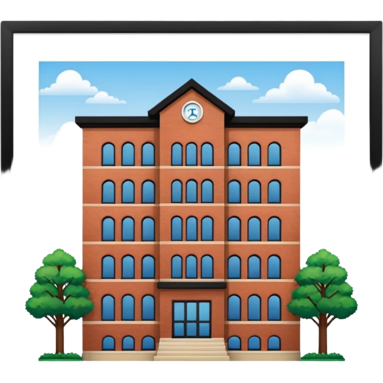 medium school emoji