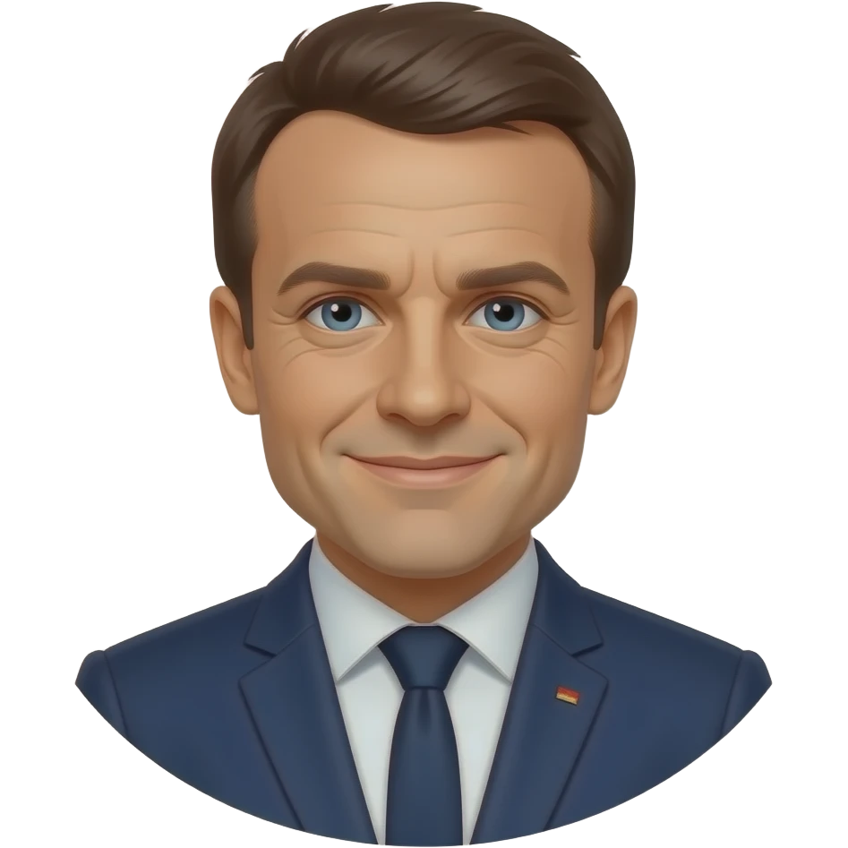Emmanuel Macron emoji