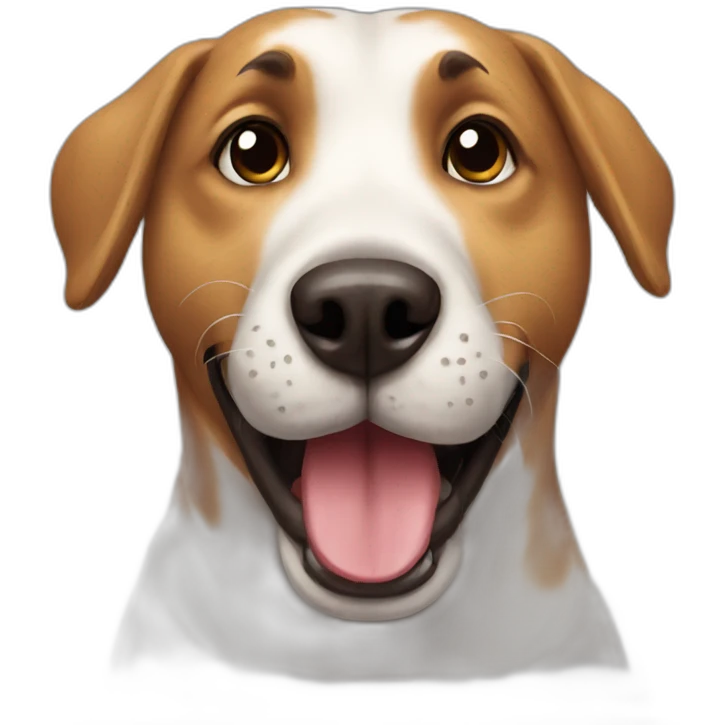 funny dog emoji