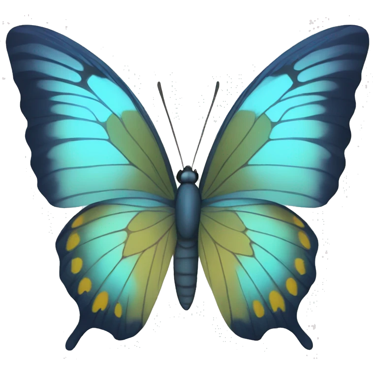 Blue Butterfly  emoji
