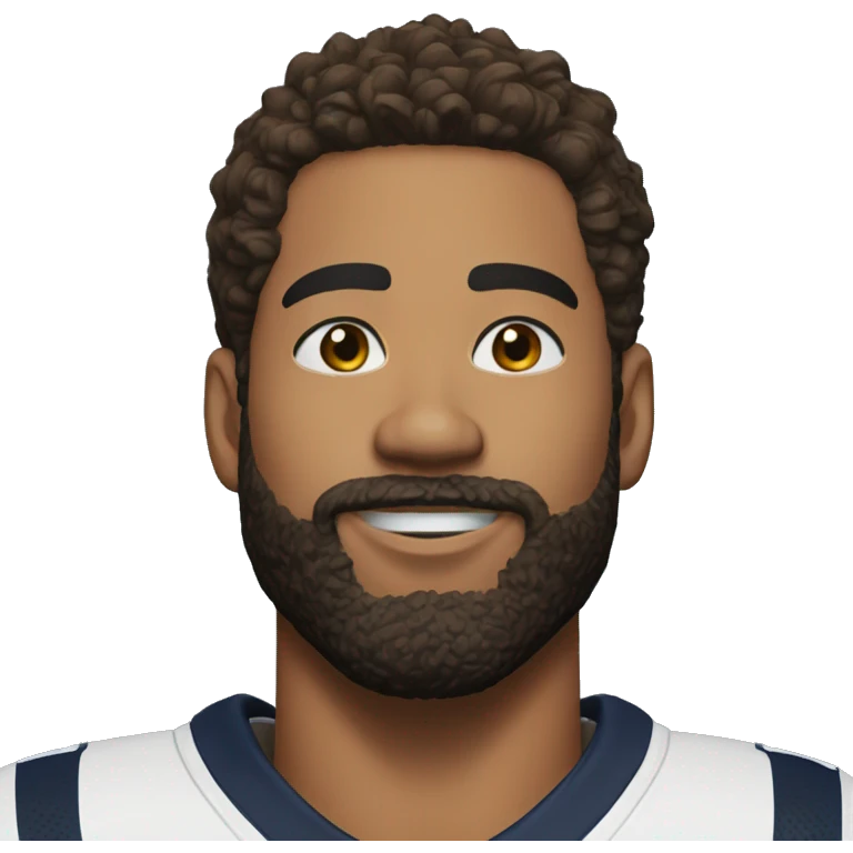 Bryce Young player beard emoji