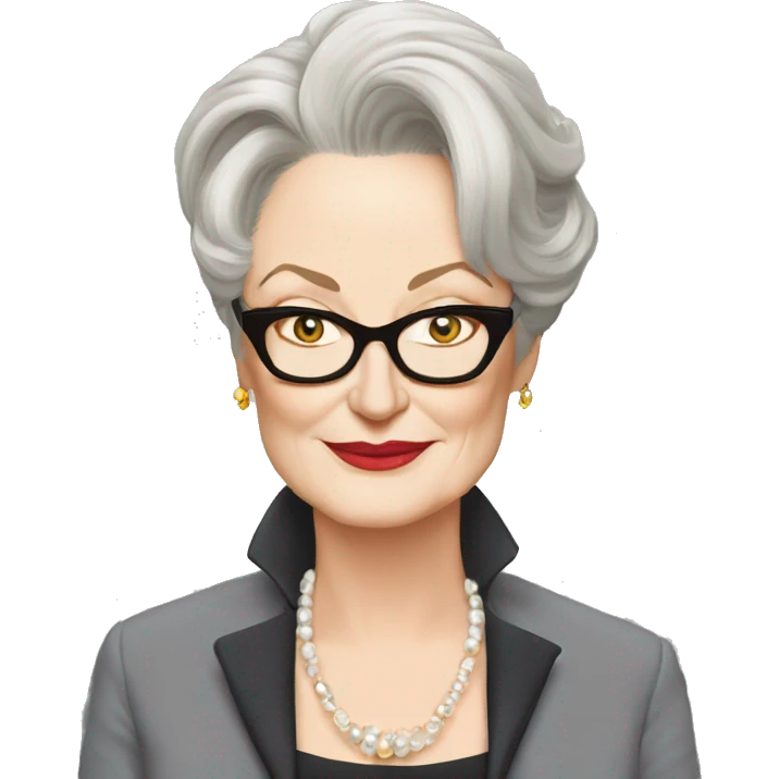 miranda priestly meryl streep emoji