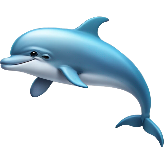 Dolphin with arms and legs emoji