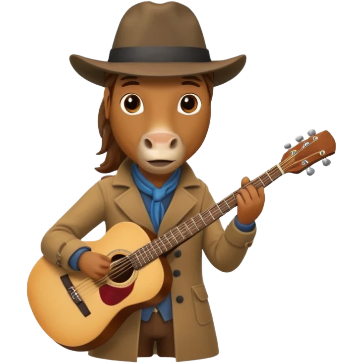 horse Musician emoji