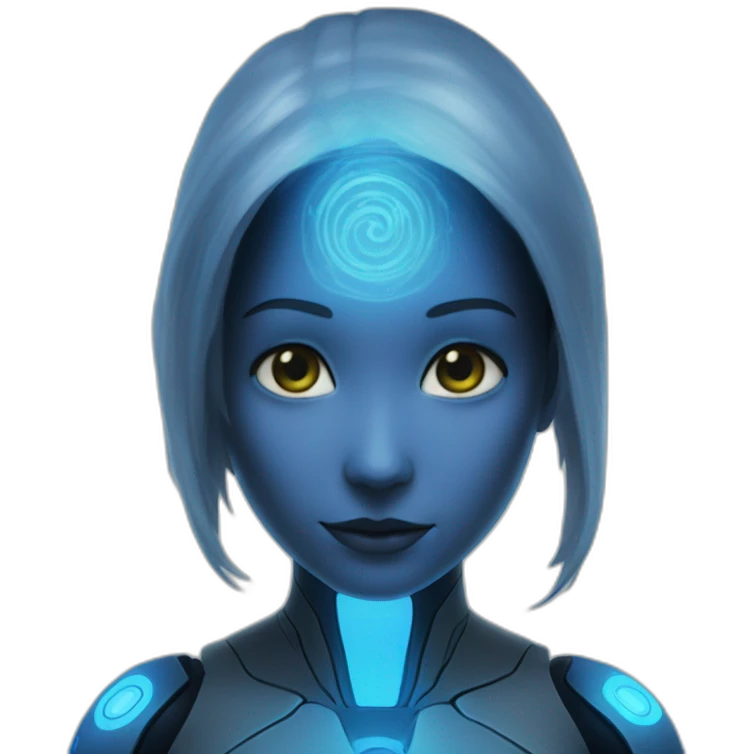 cortana hologram emoji
