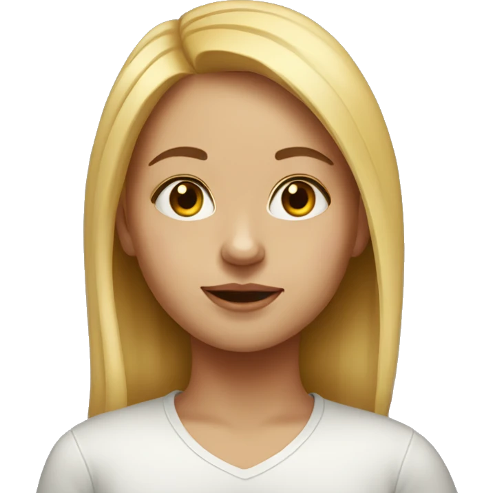 portrait of girl emoji