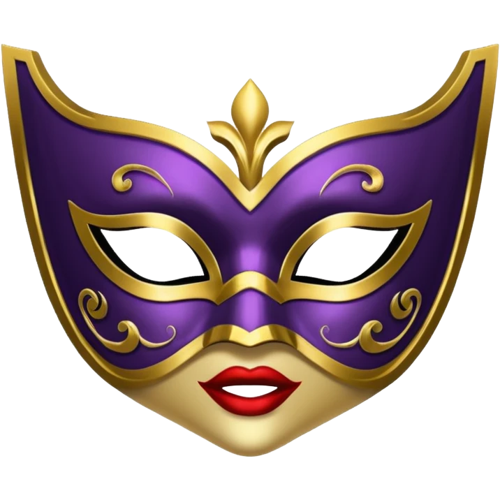 
masquerade mask emoji