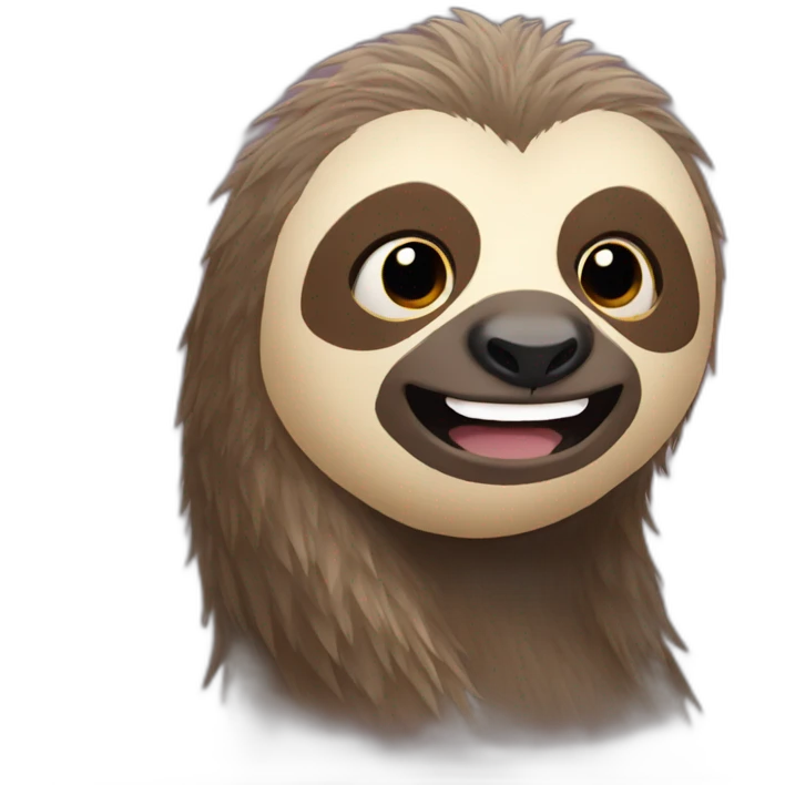 sloth man emoji
