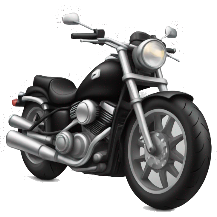 black motorcycle emoji