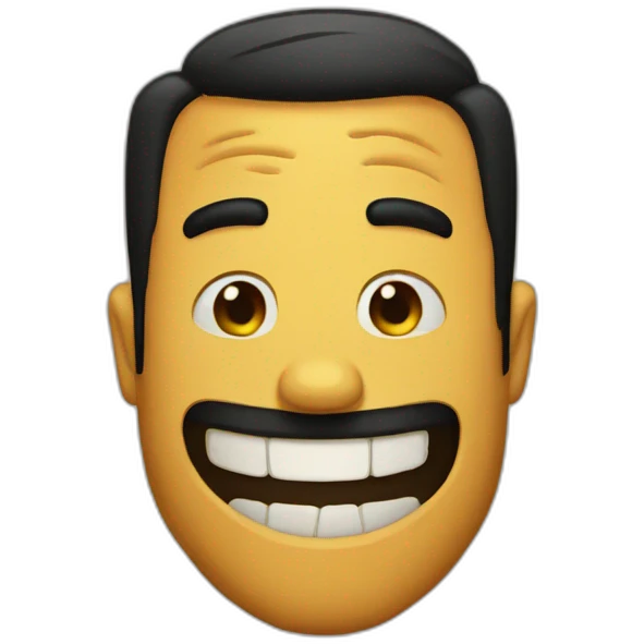 this is fine meme emoji