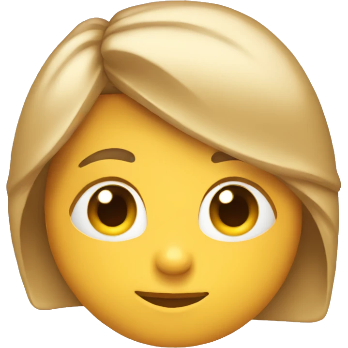 Shy face with a bow on head emoji