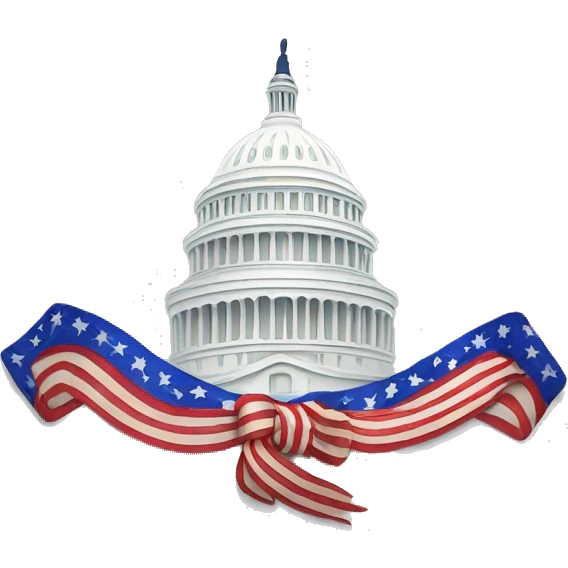 inauguration siccors and ribbo emoji