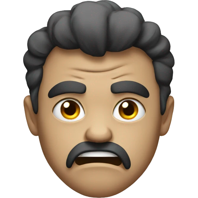 Angry emoji