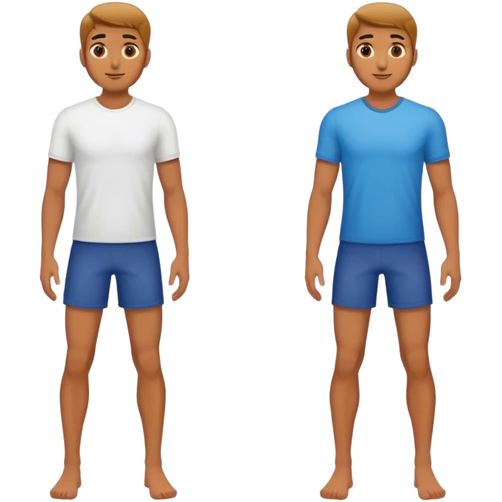 full male legs front emoji