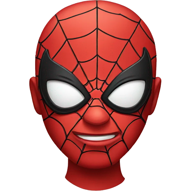 Spiderman wearing Disney ears emoji