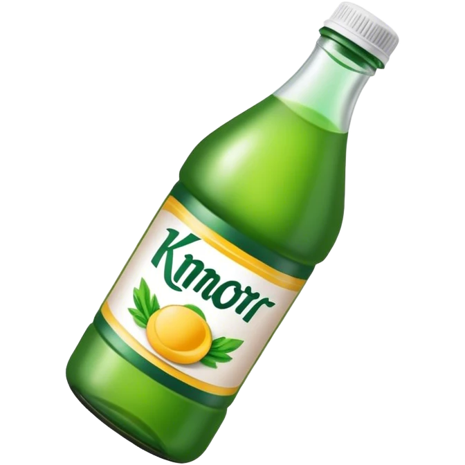 Knorr bottlw emoji