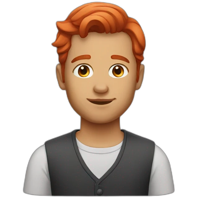 Mentor red hair emoji