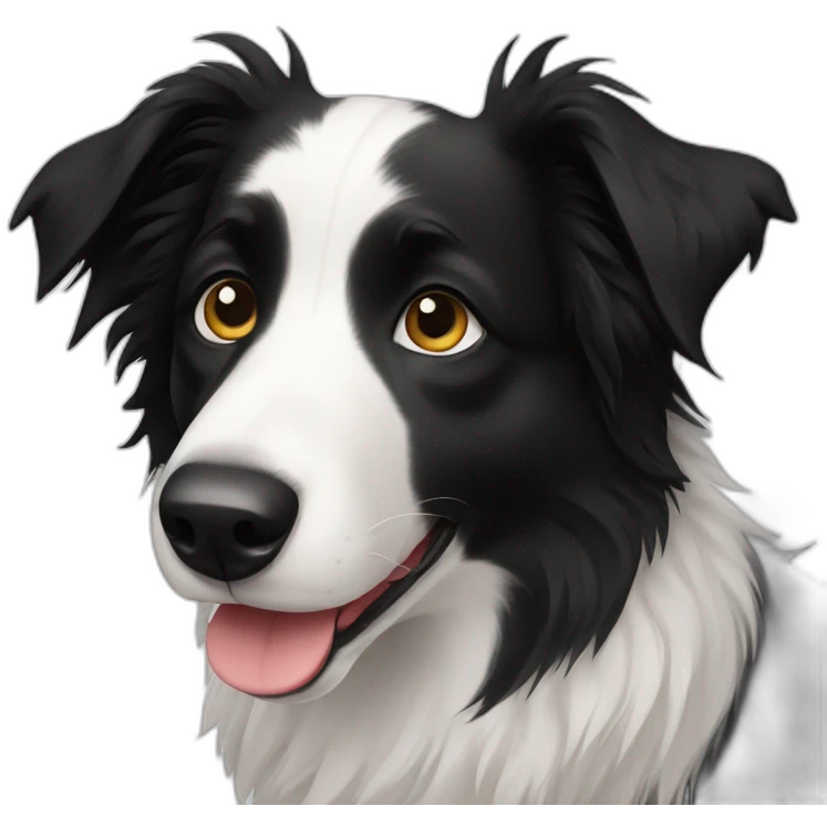 Border collie emoji