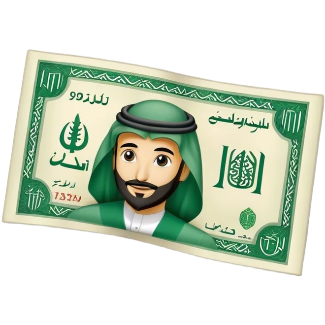 الريال السعودي  emoji