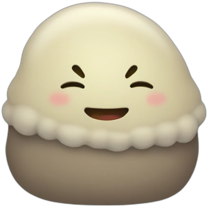 a cozy blob emoji