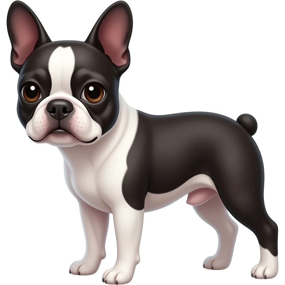 Boston terrier emoji emoji
