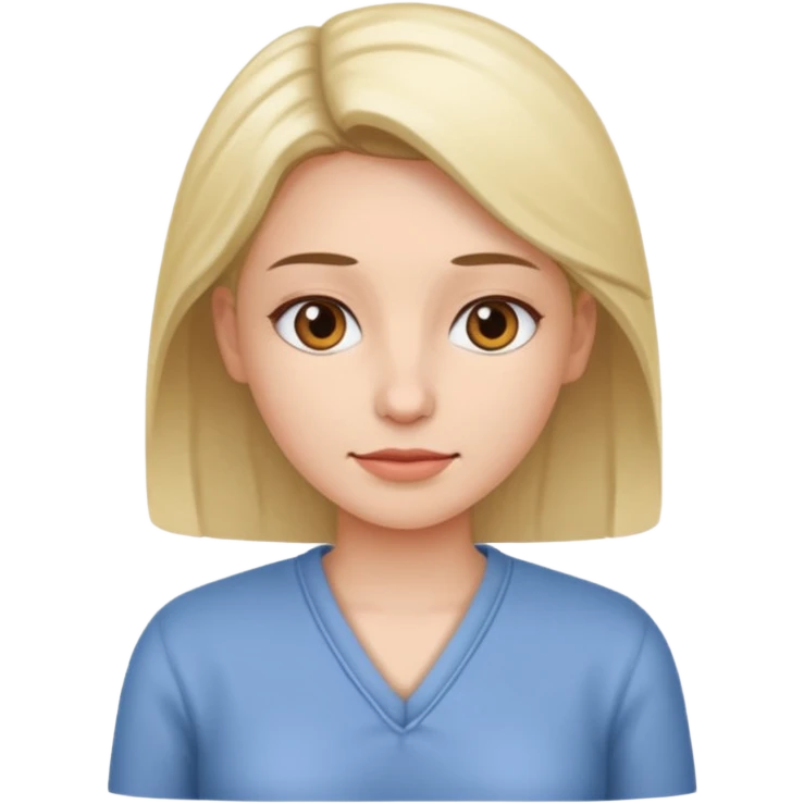 woman patient casual cloth emoji