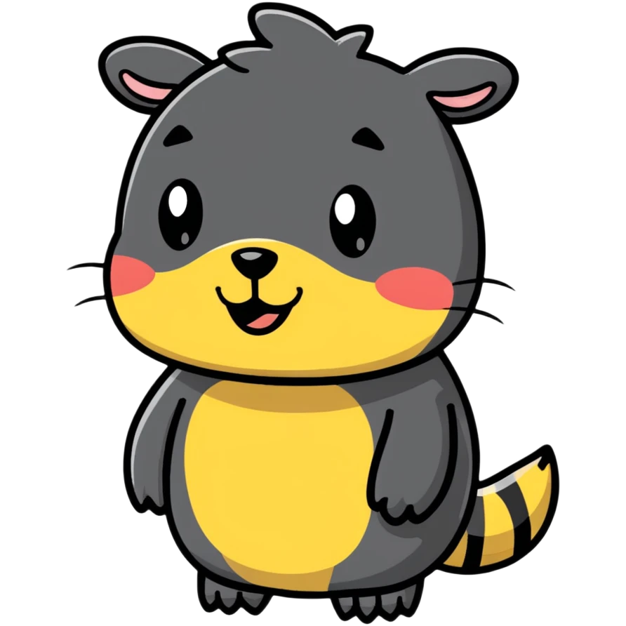 Funny animal stupid  emoji