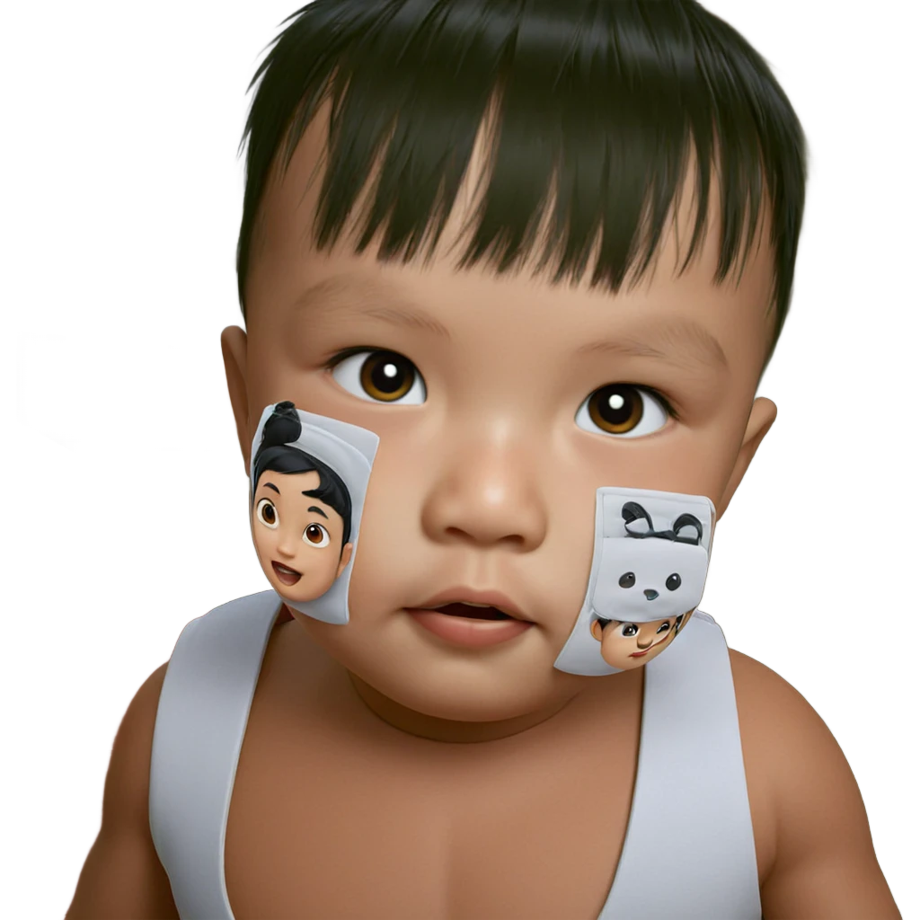 young boy with black hair emoji