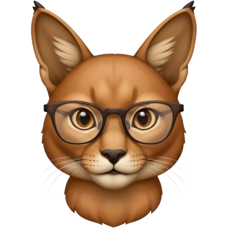 Caracal glasses  w emoji