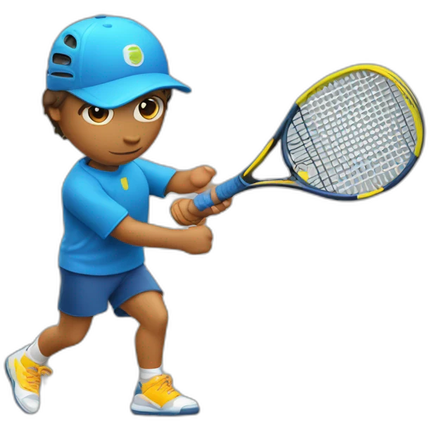 Padel-player-in- emoji