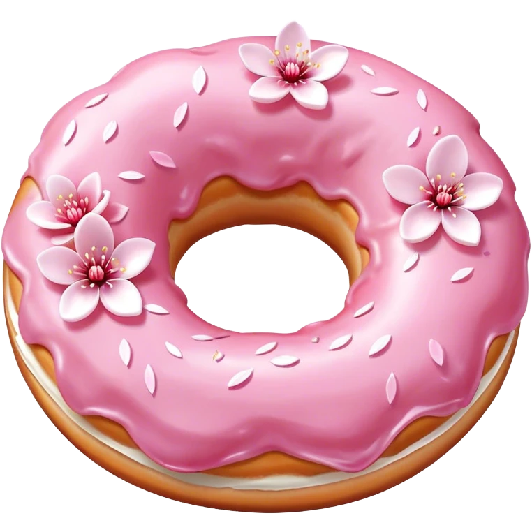 cherryblossom donut pink emoji